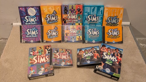 The sims pc - 1, 2