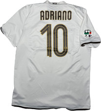 Maglia calcio vintage Inter Adriano Pirelli Nike 2008 2009 Serie A shirt jersey