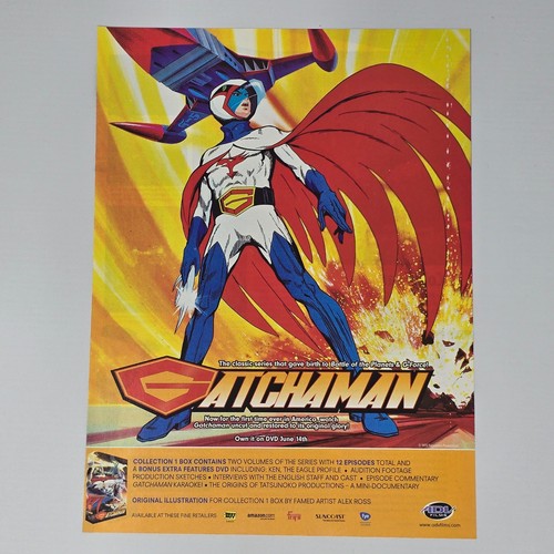 Gatchaman serie dvd - gatchaman,