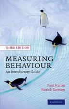 Measuring Behaviour: An