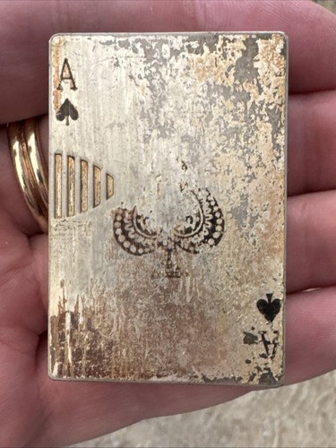 Unusual vintage playing card - unusual,