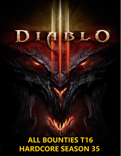 Diablo all bounties - all,
