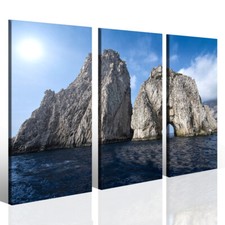 Quadro Capri faraglioni