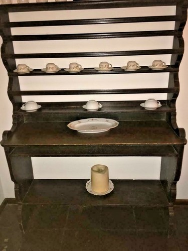 Piattaia antica legno - piattaia, in