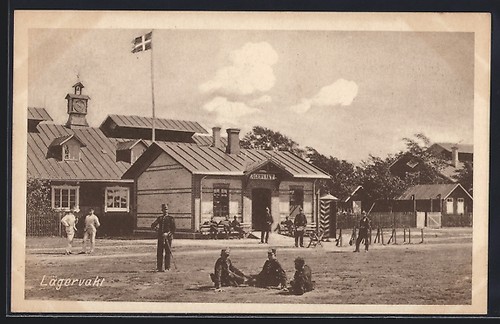 Cartolina klippan lägervakt - cartolina,