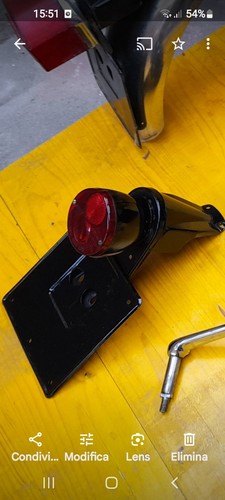 Fanale porta targa laverda 750 - fanale,