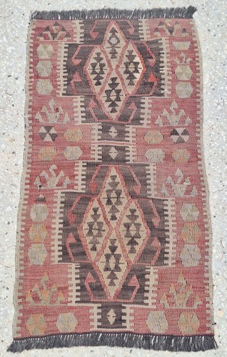 Piccolo tappeto vintage anni