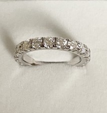 Anello Eternity Argento