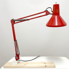 Lampada vintage morsetto, industriale architetto, Made in Italy, Twist, anni 70