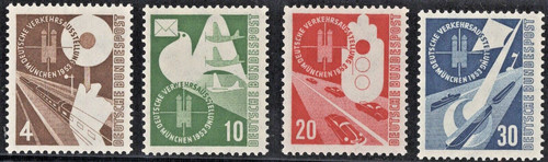 Germania scott 698 - germania,, set