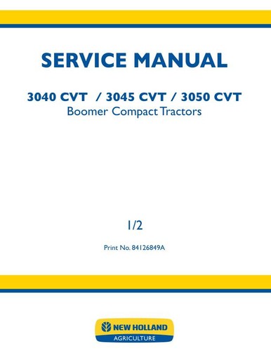 New holland boomer - new,