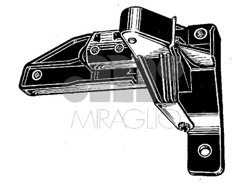 Maniglia apriporta interna - maniglia,