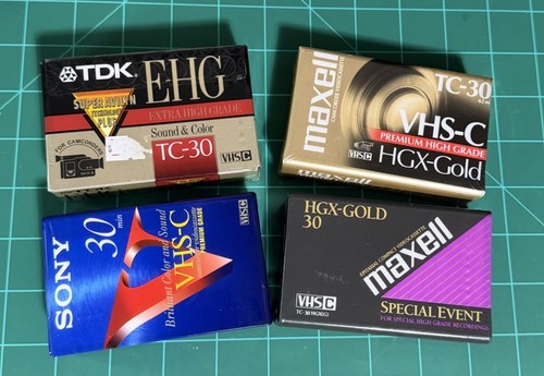 Lotto nastri vhs c e - nastri, vhs-c