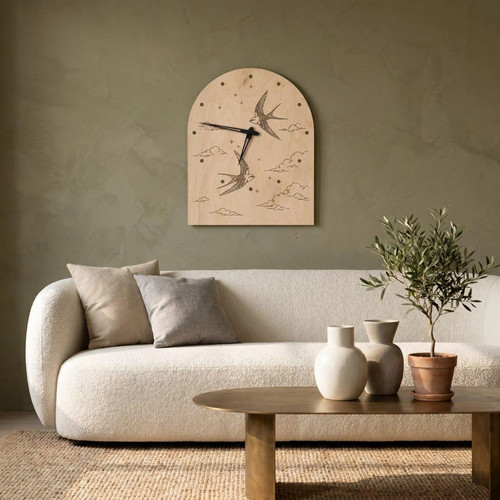 Orologio moderno rustico - , in