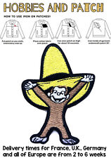 patch Curious monkey toppa termoadesiva Curioso come George scimmiottino cartoon