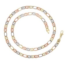 Collana catena placcata oro