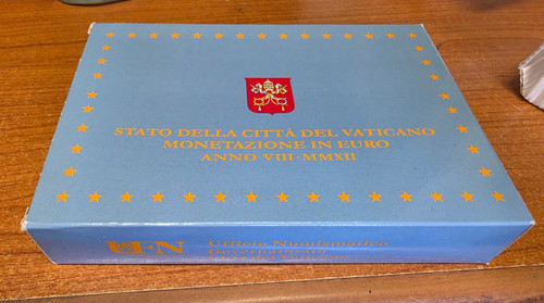 2012 vaticano serie monete - 2012,