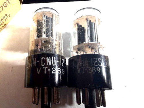 Tubo jan cnu - cnu, 12sl7gt