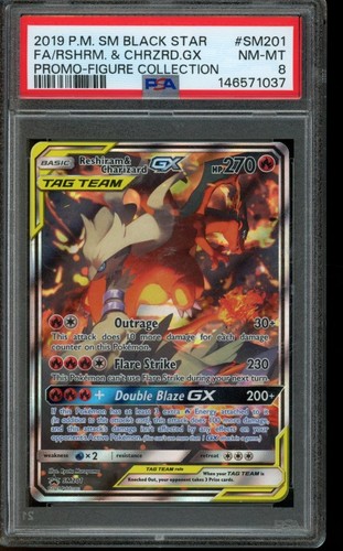 Psa pokemon reshiram - nm-mt,
