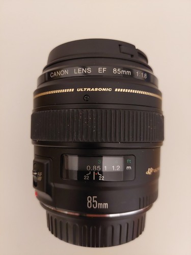 Obiettivo canon lens - ef, 85mm