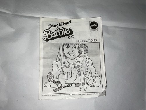 Barbie vintage libretto magic - libretto,