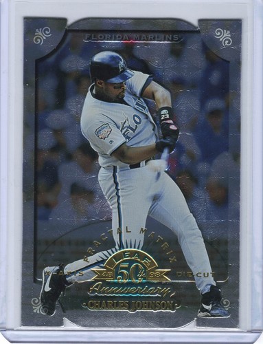 1998 leaf charles johnson - leaf, #22