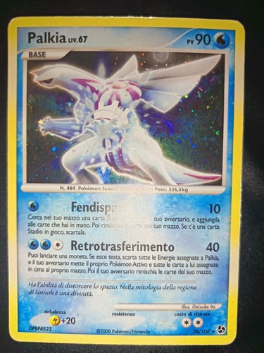 Carta pokemon palkia - pokemon, holo