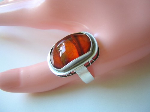 Anello argento 835 con - anello, in