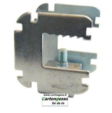 Morsetto in acciaio con triplo