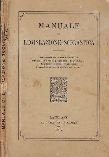 Manuale legislazione - di,