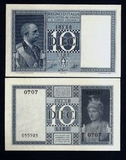 Lire 1944 xxii dittatura - 10,