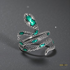 ANELLO SERPENTE DONNA ARGENTO