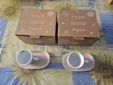 2 TAZZINE THUN ELEGANCE - CAFFE' AL VOLO - SET COLLEZIONE 2024