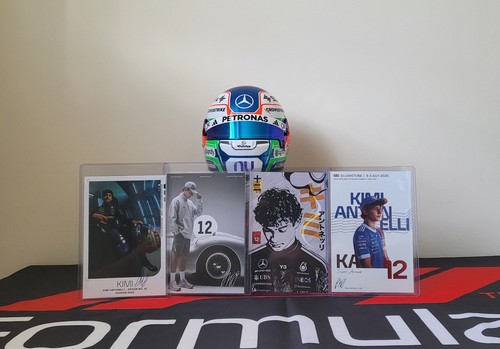 Casco mercedes kimi - casco, f1