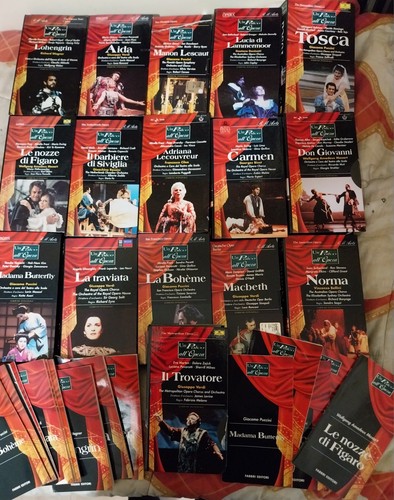 Videocassette opere liriche - videocassette,