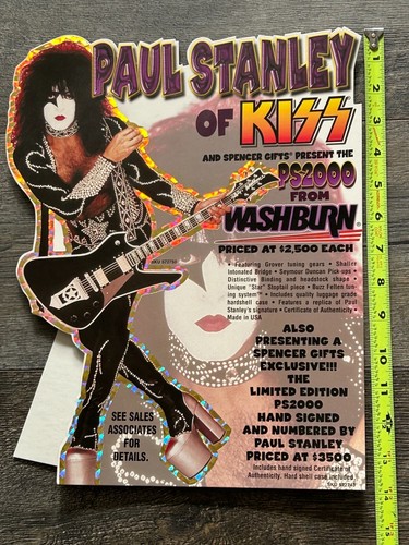 Kiss promo store display - kiss,
