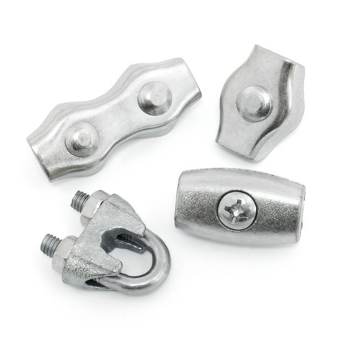6mm morsetti corda serragio - 6mm,