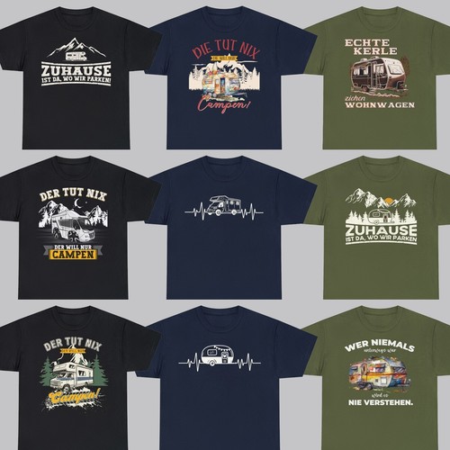 Shirt campeggio accessori - t-shirt,