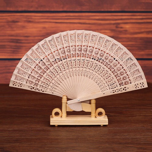 Ventaglio cinese vintage legno
