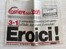 Lotto A066 – Edizione Corriere dello Sport 12 Luglio 1982 – Mondiale di Calcio