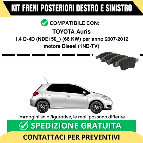 Pastiglie freno posteriori - freno,