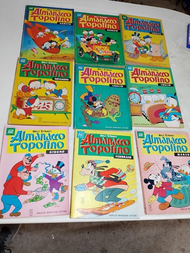 Almanacco topolino albi - topolino, d'oro