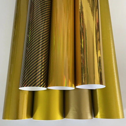 Pellicola vinile auto oro