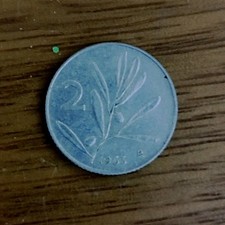 MONETA 2 LIRE DEL 1953