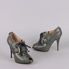 Scarpe Open Toe Giuseppe Zanotti Pelle N. 37 Italia Second Hand Originali