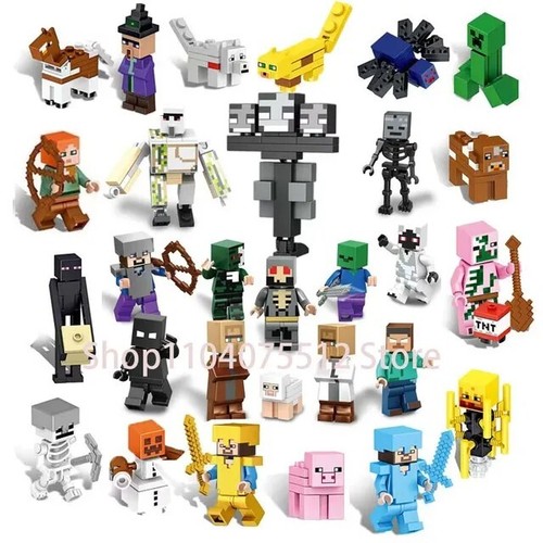 29pcs minecraft blocchi - minecraft,
