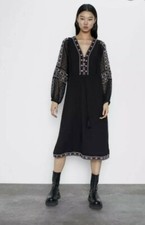 Abito ricamato Zara piccolo S