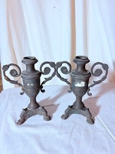 2 Portapalme in bronzo della