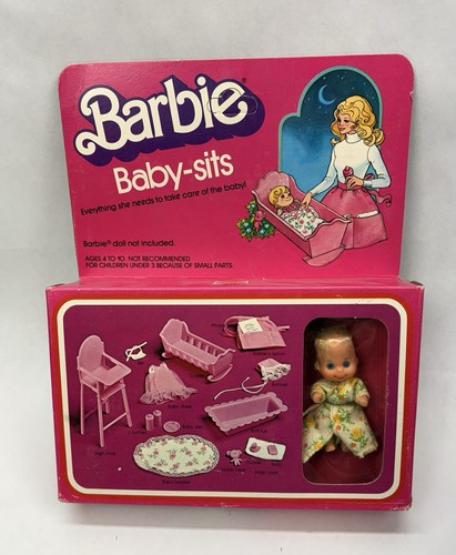Barbie baby sits set 1976 - baby-sits,