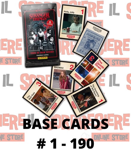 Stranger things panini trading - panini,